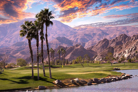 Golf Course in Palm Springs