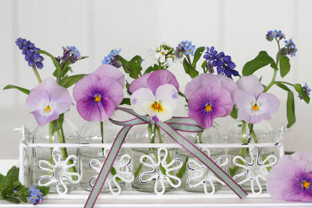 Violet dalam keranjang