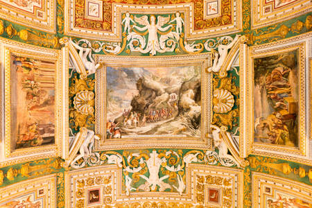 Map gallery ceiling