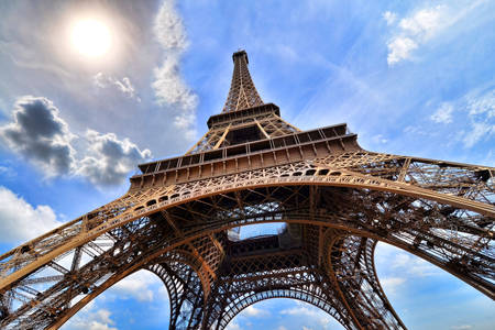 Pogled na Eiffelov toranj