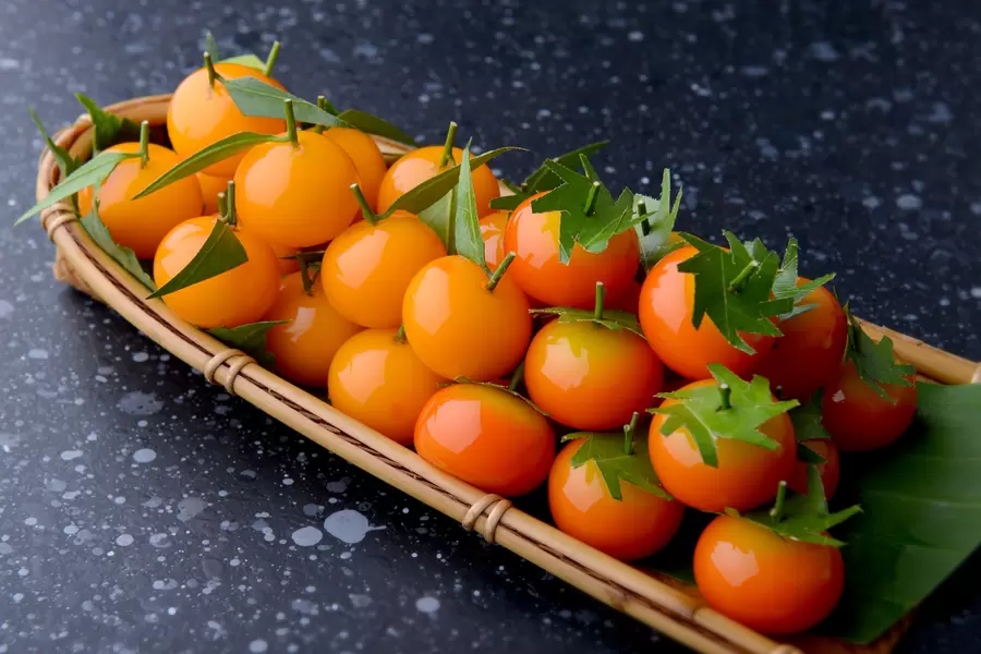 Luk chup en forma de frutas