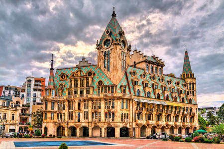 Building on Europe Square in Batumi