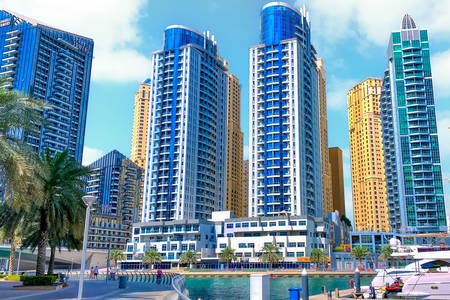 Skyscrapers in Dubai